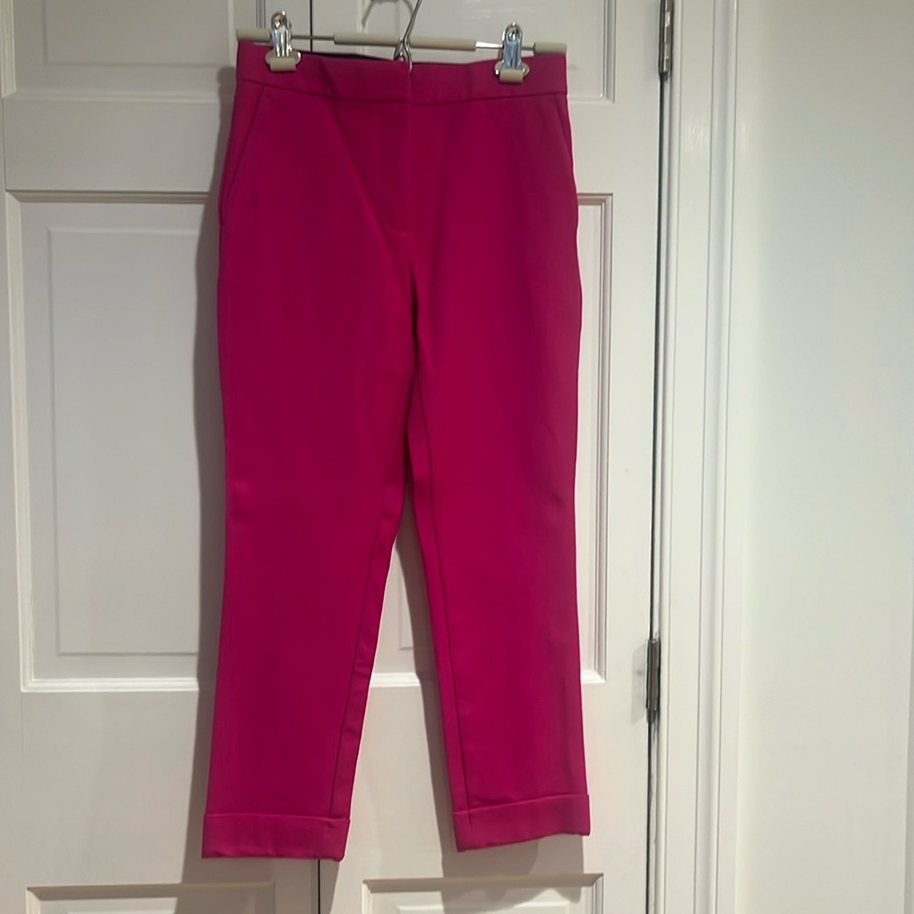 Ann Taylor pink pants, good condition, high rise